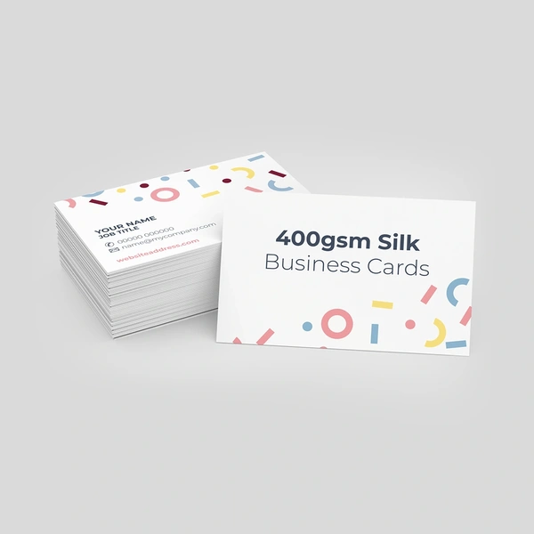 400gsm Silk Business Cards Prontaprint 7204