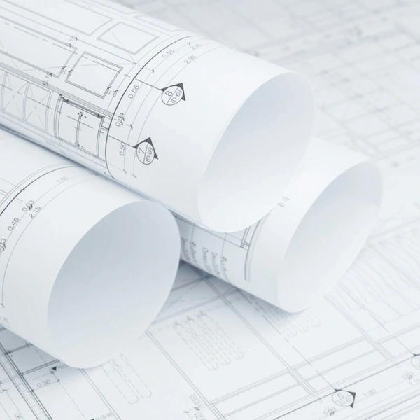 CAD Drawings Plans, printed in black onto 80gsm A0 paper