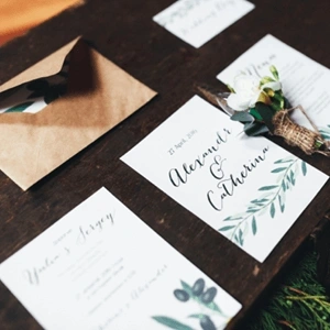Creating bespoke wedding stationery, for your special day.